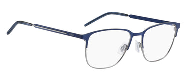 Premium Men Hugo Eyeglasses: HG 1155 - Matte Blue Ruthenium(2) - SpecSMART Eye Clinic (Diagonal View)